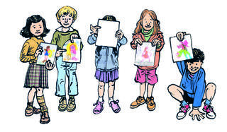 Anne Goscinny et Emmanuel Guibert La petite fille qui ne savait pas dessiner Gallimard Jeunesse0.jpg