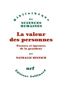 La valeur des personnes : preuves et épreuves de la grandeur.jpg