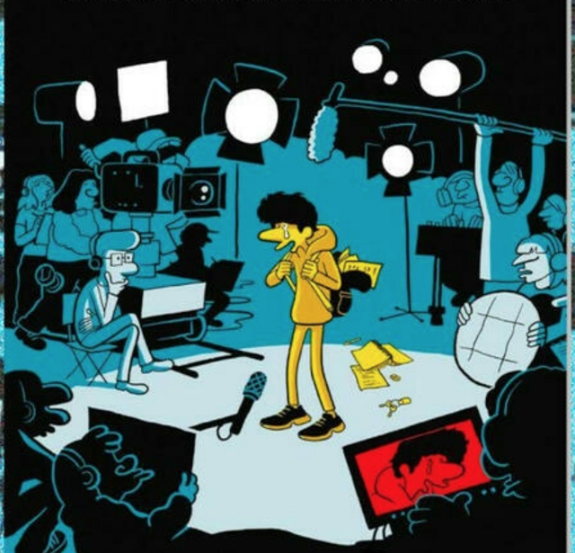 Le jeune acteur Volume 1, Aventures de Vincent Lacoste au cinéma de Riad Sattouf, d'après les histoires vraies de Vincent Lacoste