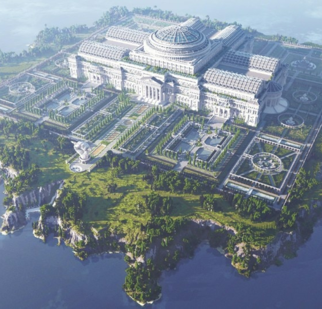 La bibliothèque dans l'univers Minecraft