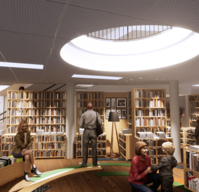 Projet de la nouvelle librairie Forum Besançon