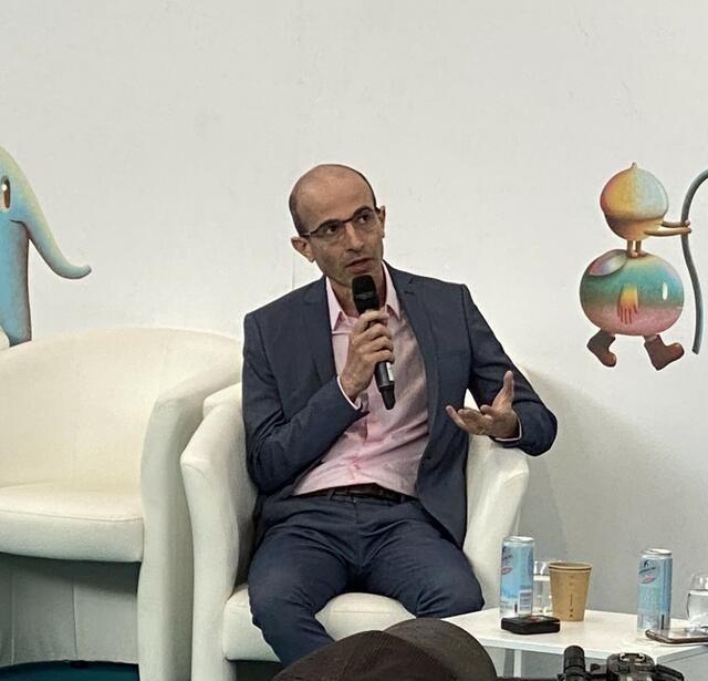Yuval Noah Harari à Bologne, 23 mars 2022