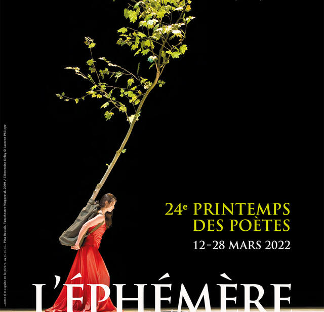 L'affiche de la 24e édition du Printemps des poètes 