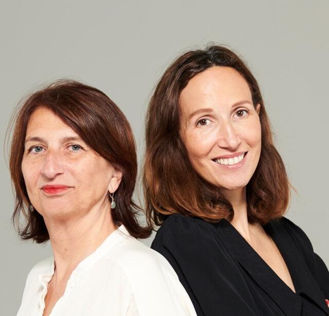 Jeanne Thiriet et Vanessa Caffin, fondatrices de Livres Agités. 
