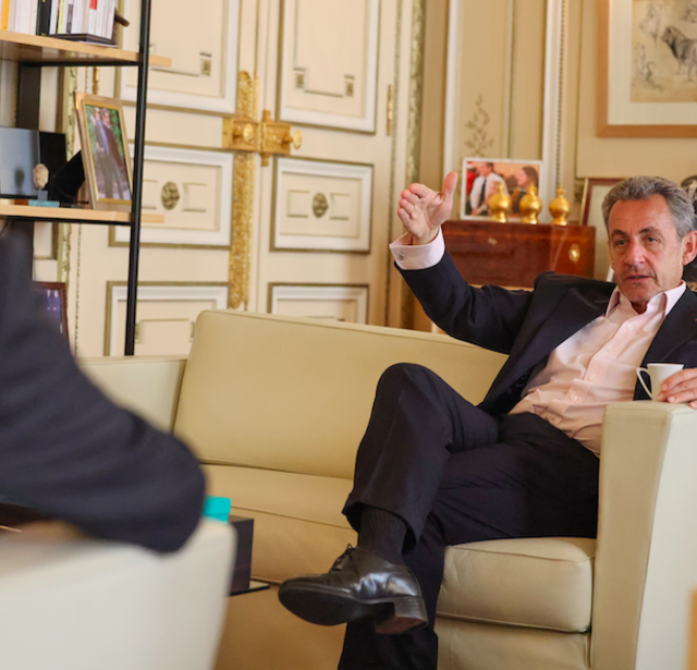 Nicolas Sarkozy LH Mag mars 2022