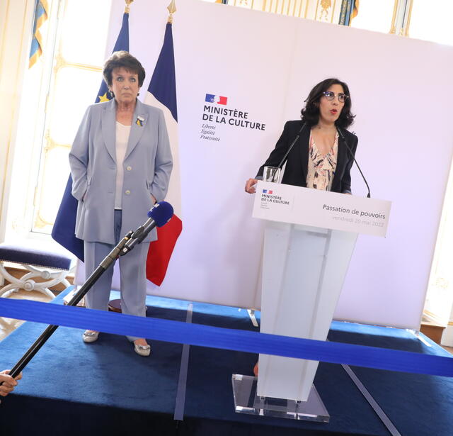 Passation pouvoirs Bachelot-Rima abdoul Malak