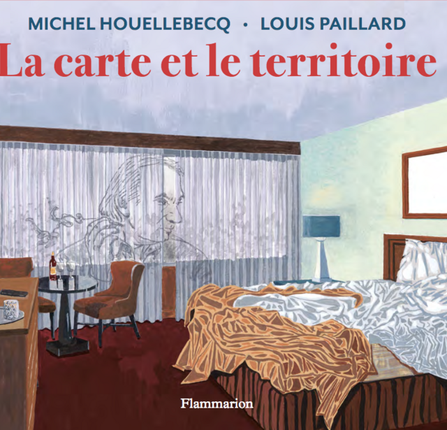 La carte et le territoire de Michel Houellebecq BD