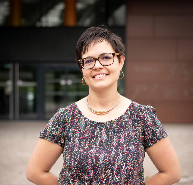 Loriane Demangeon, directrice adjointe du réseau de lecture publique de la Communauté d’agglomération d’Epinal (Vosges).