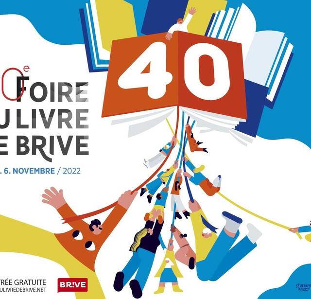 40ème édition de la Foire du livre de Brives