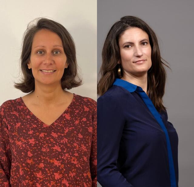 Nadine Straub et Jeanne Grange