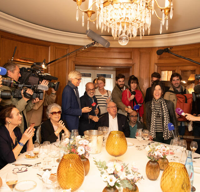 Le Goncourt au restaurant Drouant 