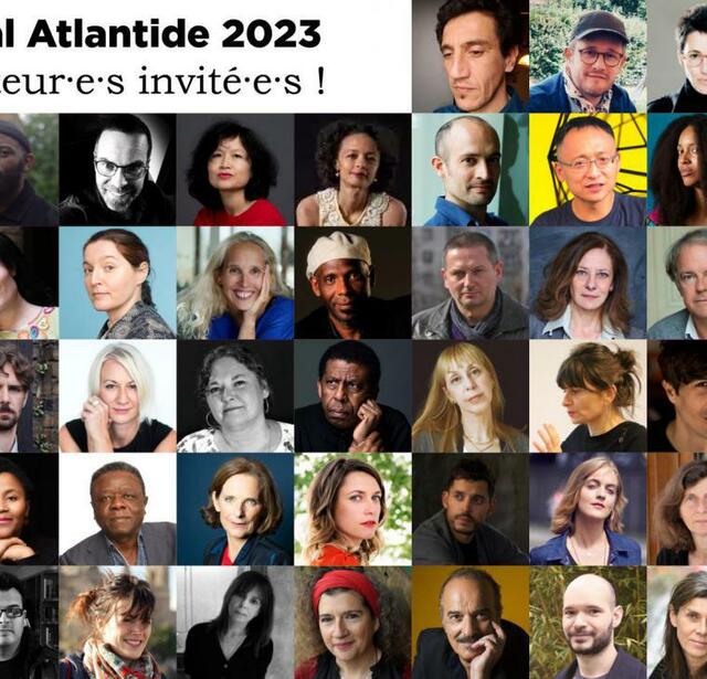Les auteurs invités à l'édition 2023 du festival Atlantide