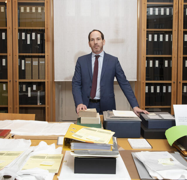 Fabien Oppermann administrateur provisoire de la bibliothèque littéraire Jacques Doucet