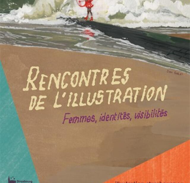 Affiche rencontres de l'illustration de Strasbourg