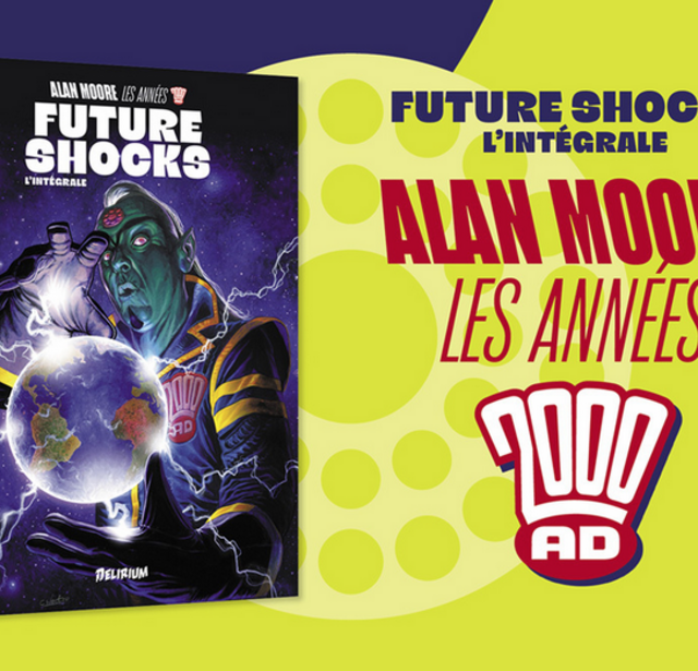 Couverture prévisionnelle de l'édition limitée Future Shocks (Delirium)