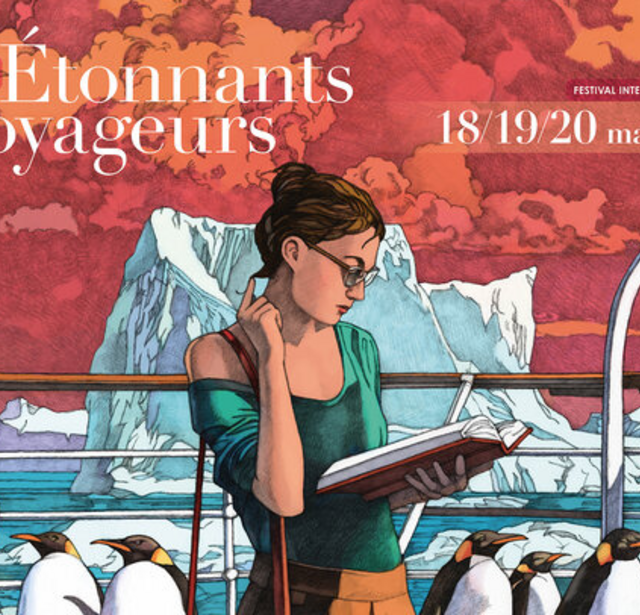 Affiche Etonnants Voyageurs 2024