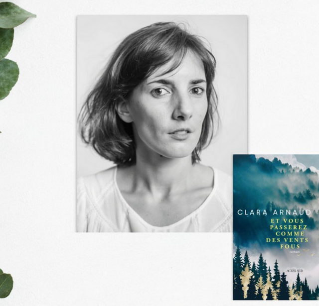 Clara Arnaud lauréate du prix du roman d'écologie 2024 
