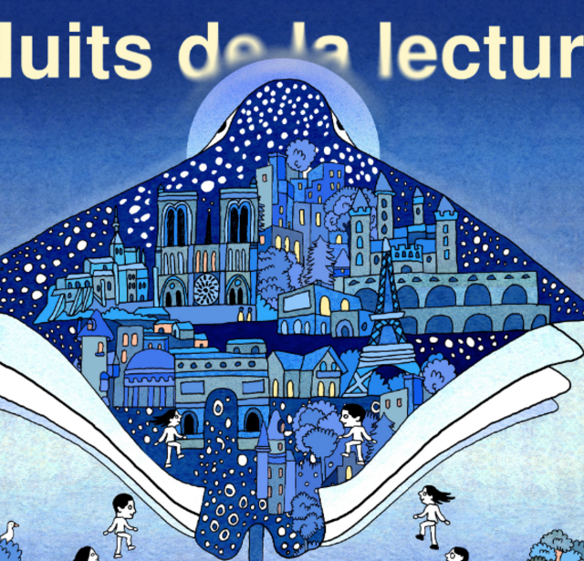 Affiche des Nuits de la lecture 2025