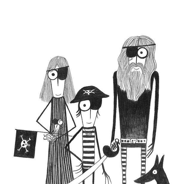 Davide Longo illustrations Fausto Gilberti Lamontagne pirate Paulsen0.jpg