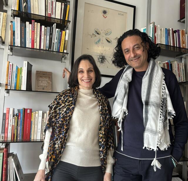 Kenza Sefrioui et Hicham Houdaïfa