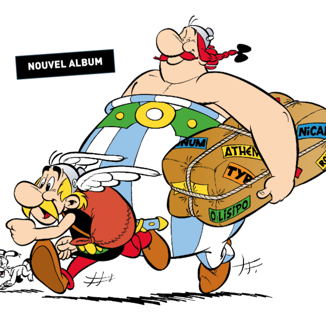 Nouvel album d'Astérix en Lusitanie pour octobre