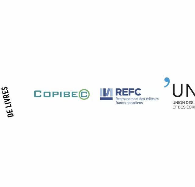 logos de l'ANEL de la COPIBEC du REFC et de l'UNEQ