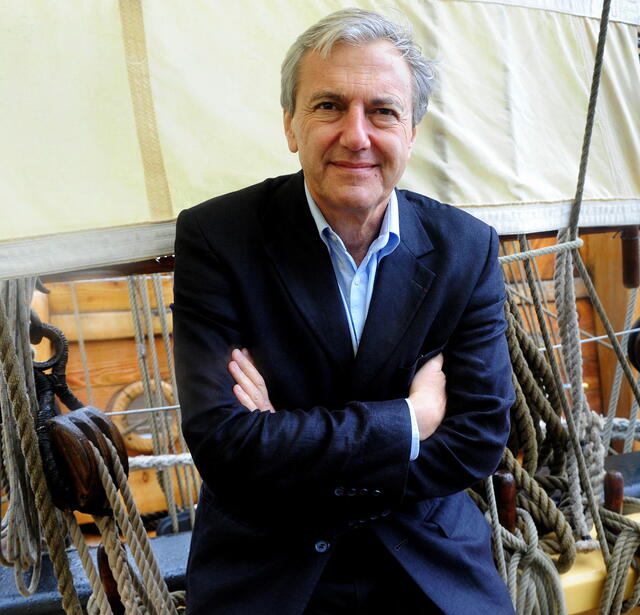 Daniel Bilalian en 2008, alors directeur du service des sports de France Télévisions