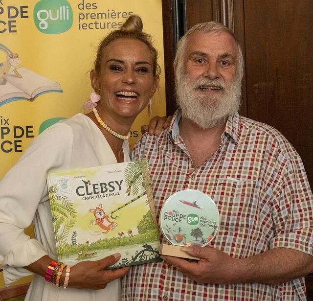 Elodie Gossuin et Alain Grousset