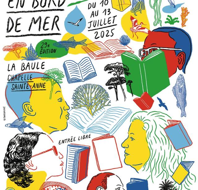 Affiche de la 29e édition, annulée, d'Écrivains en bord de mer