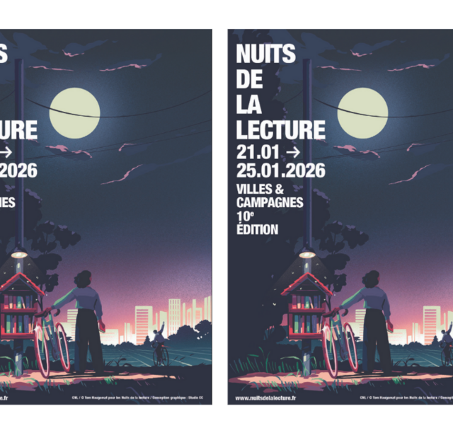 Affiche de la 10e édition des Nuits de la lecture