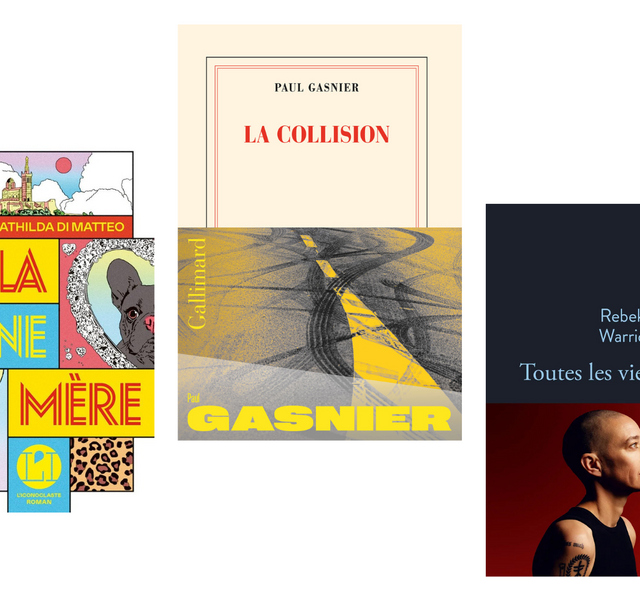 "La Collision" de Paul Gasnier (Gallimard), "La Bonne Mère" de Mathilda di Matteo (L’iconoclaste) et "Toutes les vies" de Rebeka Warrior (Stock) sont les trois premiers romans les plus vendus de la rentrée littéraire 2025