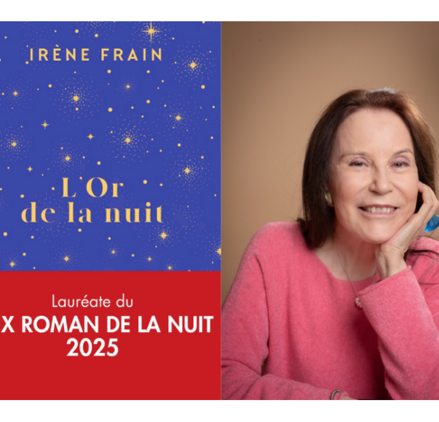 Irène Frain lauréate du prix du Roman de la Nuit 2025