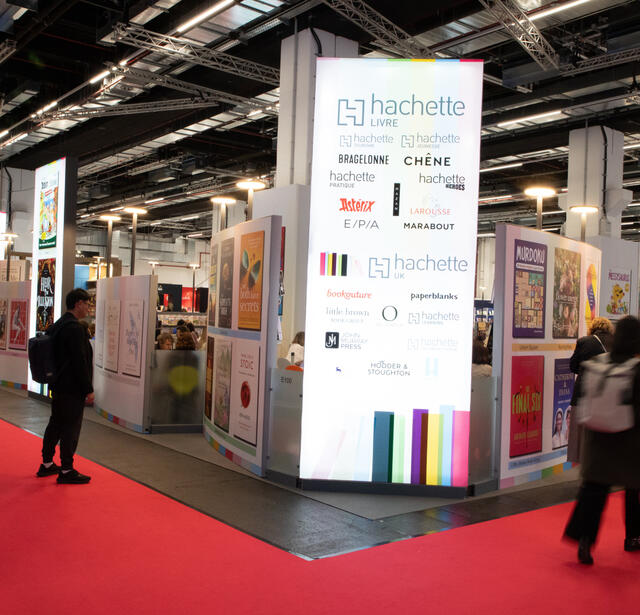 Hachette à la foire du livre de Francfort 2025