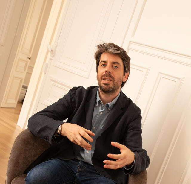 Adrien Bosc, directeur de Julliard et Éditions du sous-sol