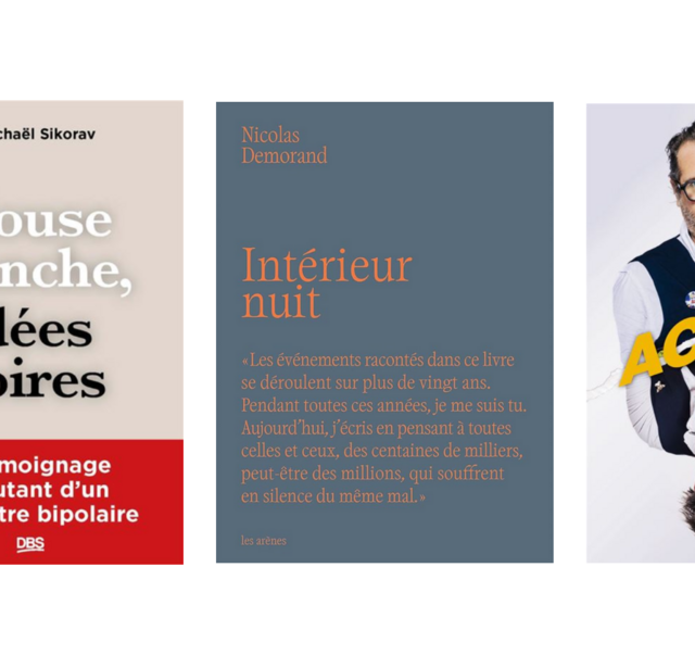 Couvertures d'ouvrages abordant le sujet de la bipolarité