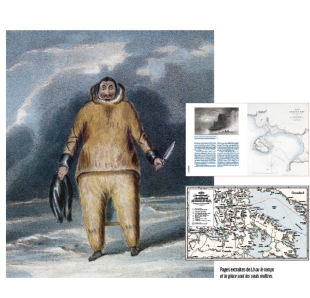 Pages extraites de Là où le temps et la glace sont les seuls maîtres