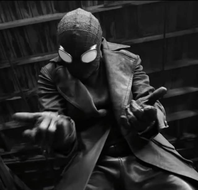 Capture d’écran bande annonce de la série Spider-Noir à paraître sur Prime vidéo