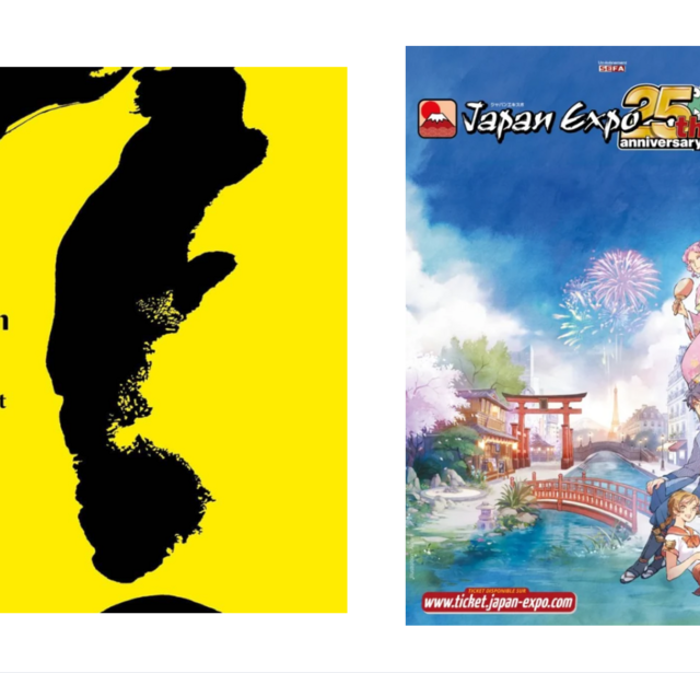 Les affiches du 80e Festival d'Avignon et de Japan Expo 2026, qui célèbre son 25e anniversaire.