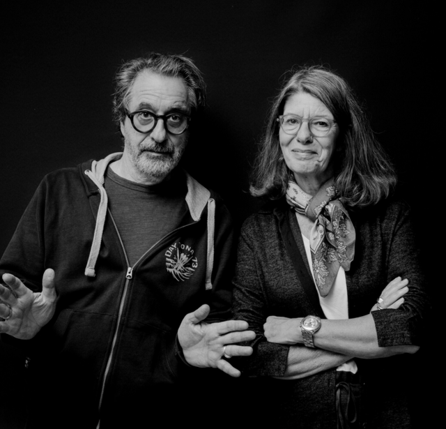 Charles Berberian et Michèle Standjofski Charles Berberian et Michèle Standjofski - Photo © Myriam Boulos