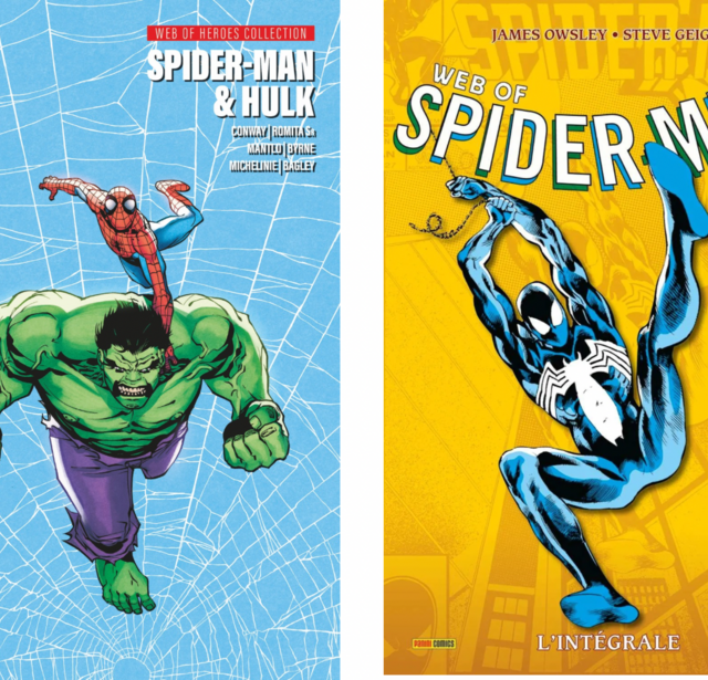 Web of Spider-Man : l'intégrale. 1987, James Owsley, David Michelinie et Jim Shooter; Web of Heroes, Spider-Man & Hulk, Conway Romita Mantlo Byrne Michelinie Bagley