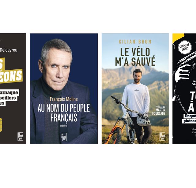  Les Caméléons de Thibaut Martinez-Delcayrou, Au nom du peuple français de François Molins, Le vélo m'a sauvé de Kilian Bron et Tueurs à gages de Jean-Michel Décugis, Vincent Gautronneau et Jérémie Pham-Lê 