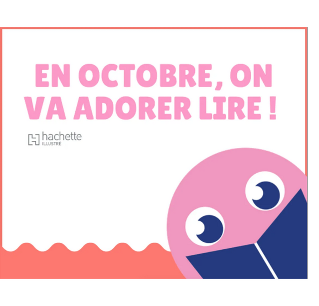 affiche J'adore lire !