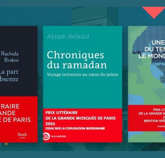 Lauréat du prix de la Grande Mosquée de Paris 2026