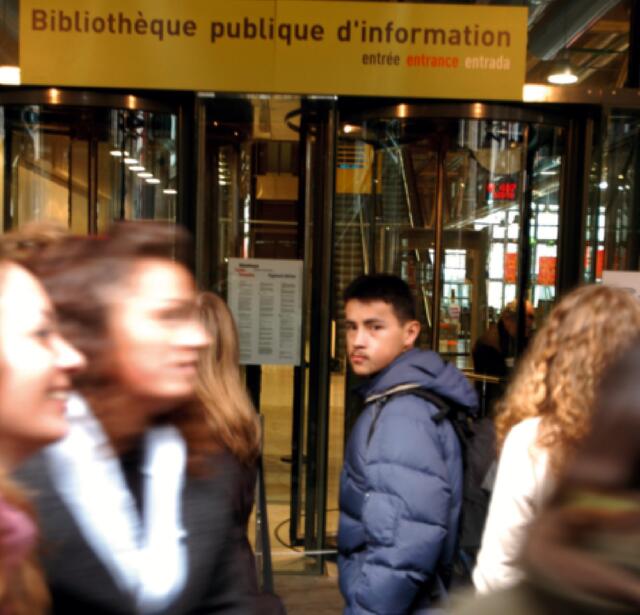 Devant la Bpi