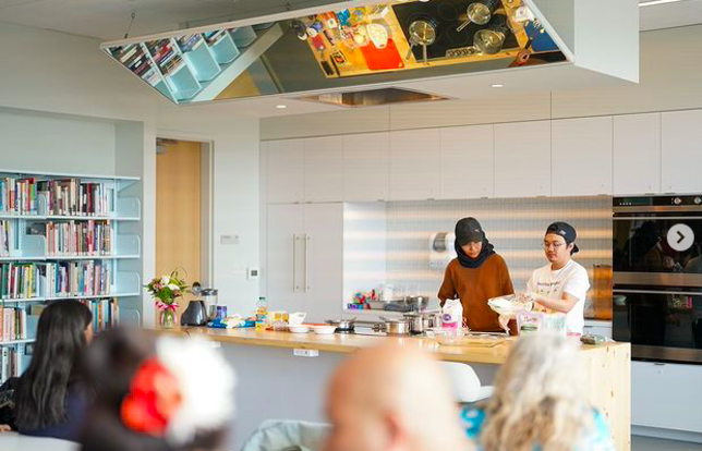 La cuisine pédagogique de Missoula Public Library, meilleure bibliothèque du monde 2022 selon l'Ifla.