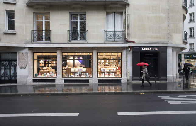 Librairie Albin Michel façade Bd Raspail