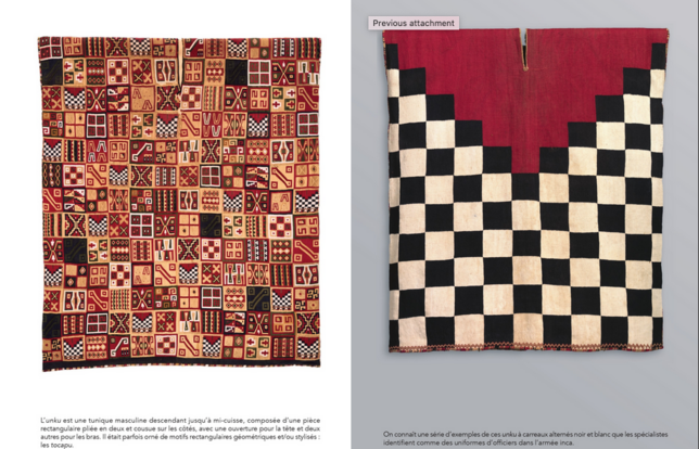 Pages intérieures des Incas