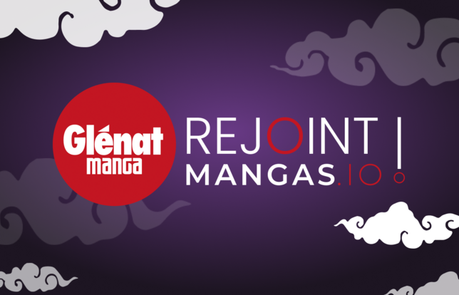 Visuel Glénat x Mangas.io