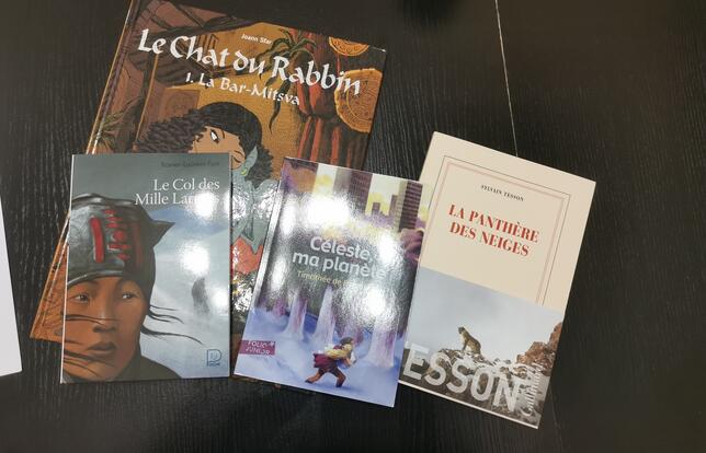 Exemples de livres envoyés en Arménie