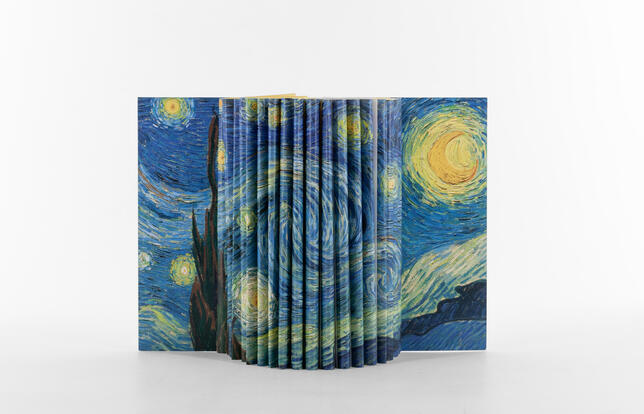 Van Gogh déplié collection Gallimard Pop-Art